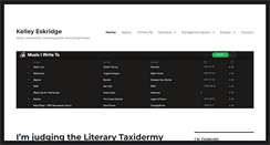 Desktop Screenshot of kelleyeskridge.com